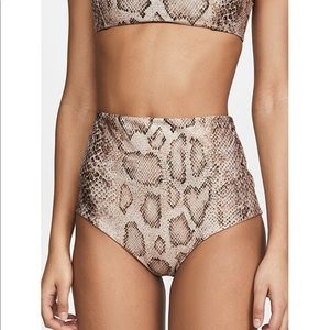 NWT Mara Hoffman Lydia High Waisted Bikini Bottom
